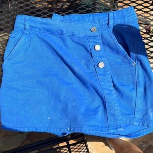 Zara denim skort
